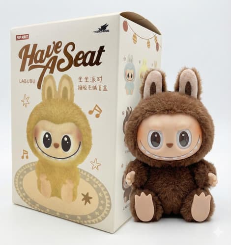 Labubu Have A Seat Pop Smart Caja Sorpresa Muñeco Pack X2