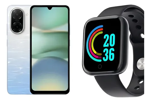 Celular Xiaomiredmi A5 +  Smartwatch De Regalo Azul Claro