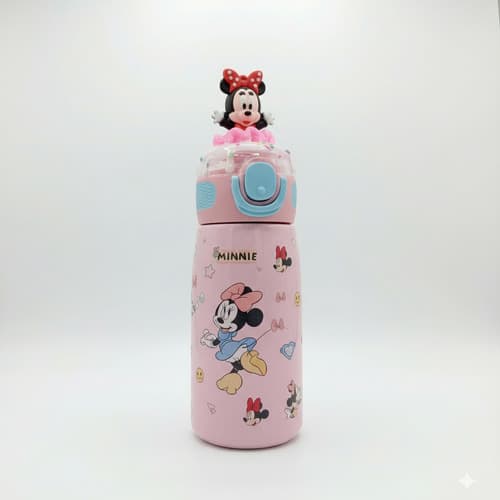 Botella Infantil Termica Acero Pop Up Rosa