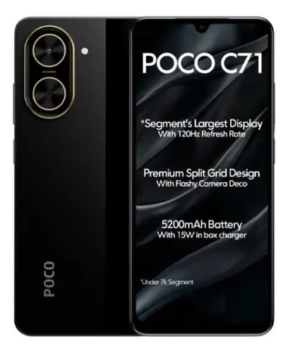 Xiaomi Poco Poco C71 Dual Sim 64 Gb Negro 3 Gb Ram